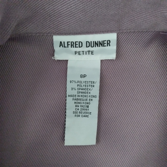 alfred donner petite needlecord bomber floral jacket - Picture 5 of 8
